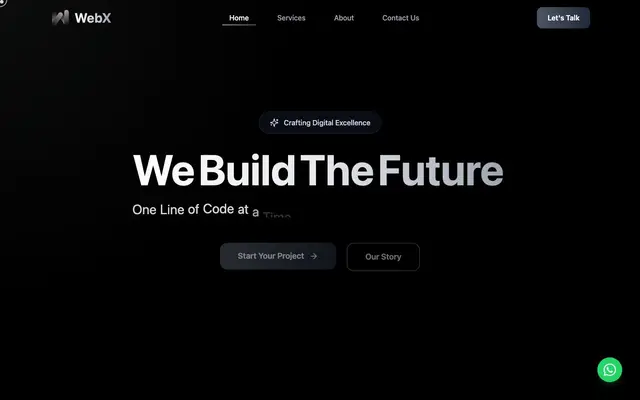 WebX Labs website