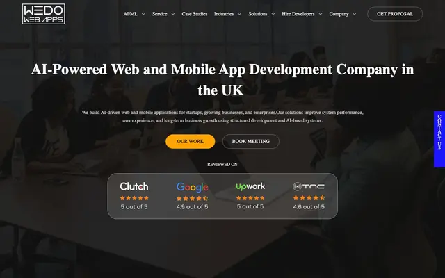 WEDOWEBAPPS LTD website