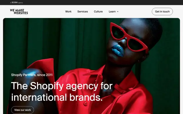 We Make Websites website