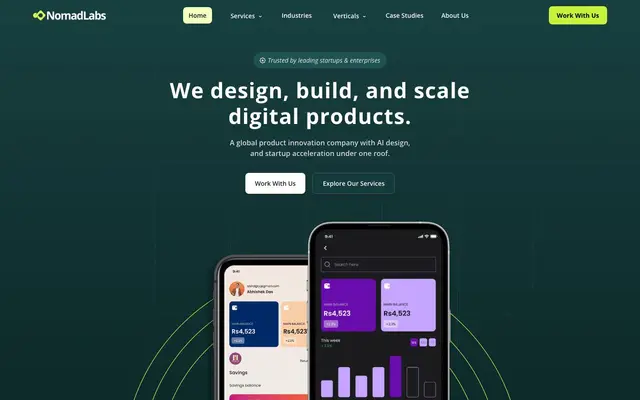 NomadLabs website