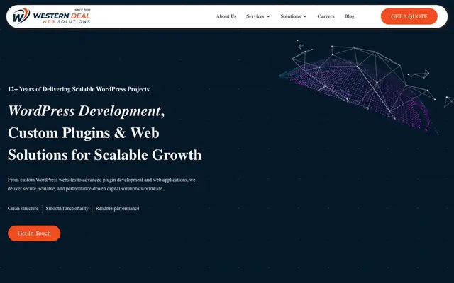 WesternDeal Web Solutions | WordPress Experts website