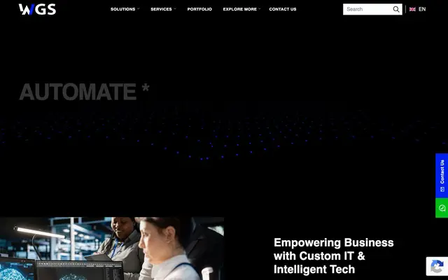WGS (PT Walden Global Services) - Software Company website