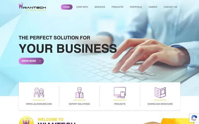 Wiantech website