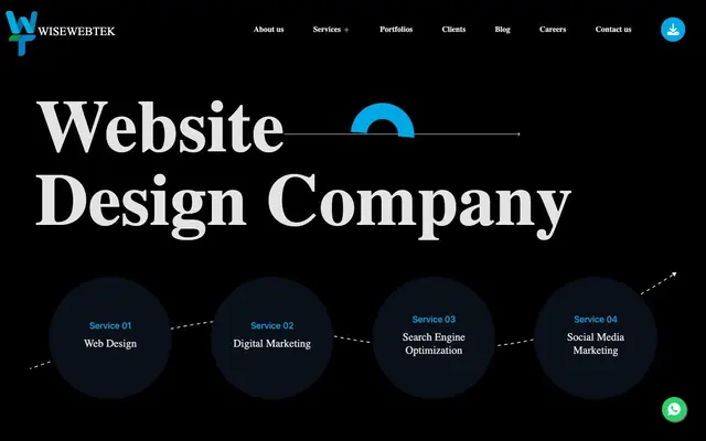 WiseWebTek Chennai website