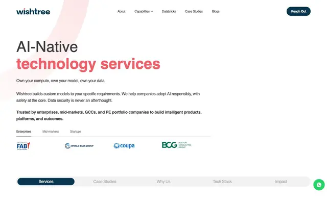 Wishtree Technologies LLP website