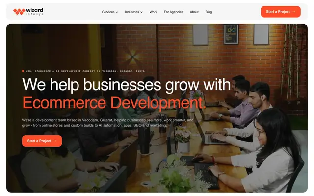 Wizard Digital Info PVT. LTD website