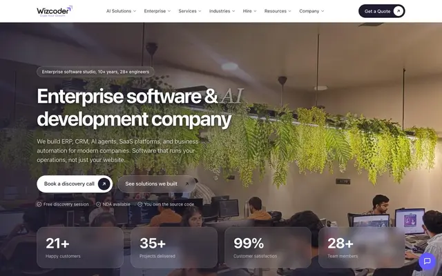 Wizcoder website