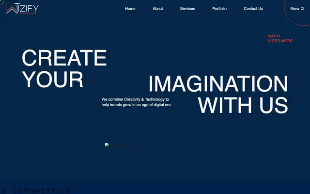 Wizify Technologies website