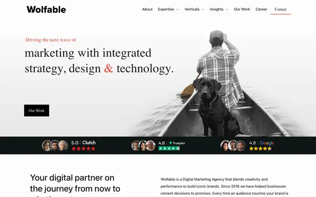 Wolfable website