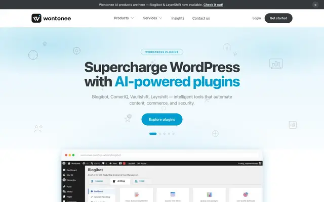 Wontonee DigitalCraft LLP website