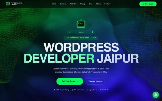 WordPress Developer Jaipur website
