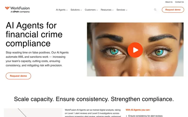 WorkFusion Hyderabad website