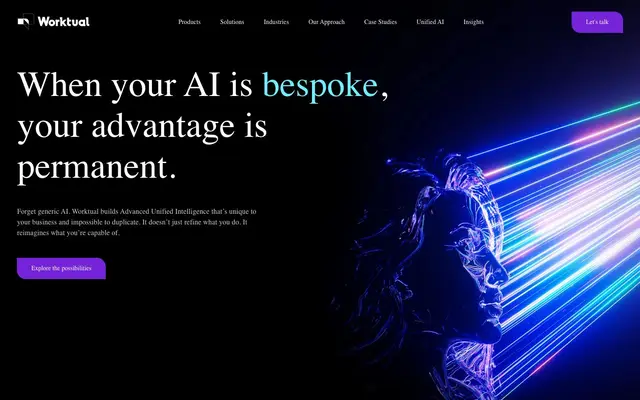 Worktual Innovations Pvt Ltd website