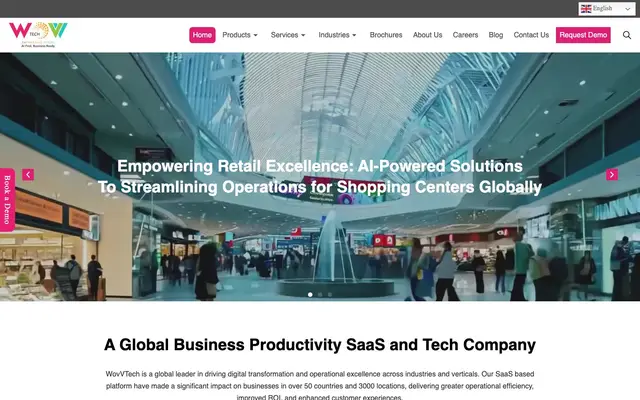 WovVTech (Division of Technocompass Consulting Pvt ltd) website