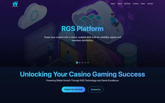 Wozo Gaming website