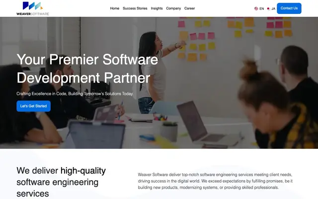Weaver Software website