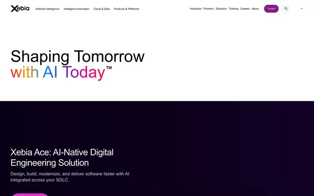 Xebia website