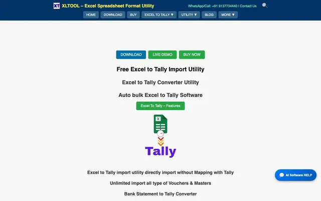 XLTOOL – Excel Spreadsheet Format Utilities website