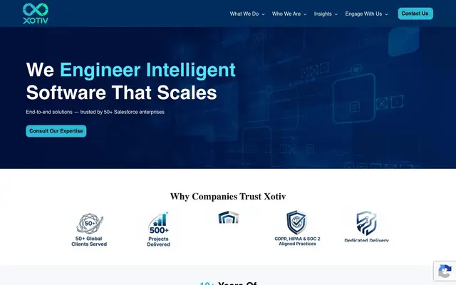 Xotiv Technologies Pvt. Ltd. website