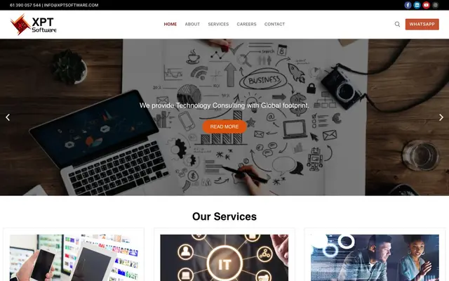 XPT Software website