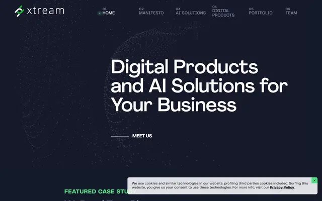 Xtream website