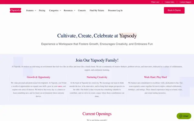 Yapsody India Pvt. Ltd. website