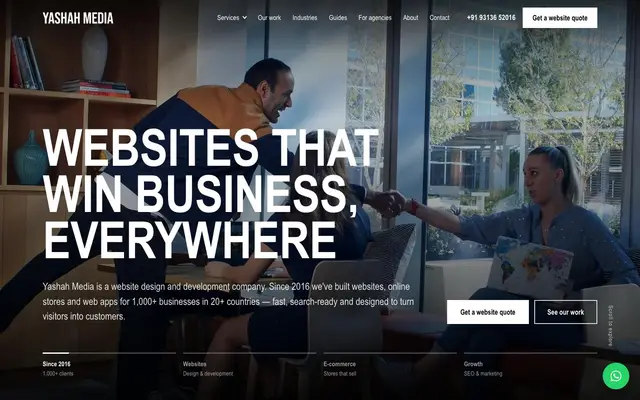 Yashah Media website