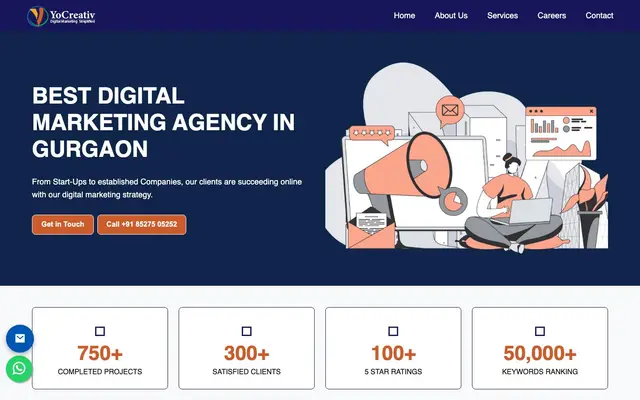YoCreativ website