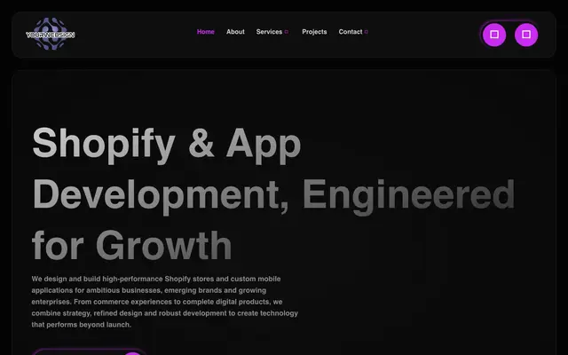 YourWebSign website