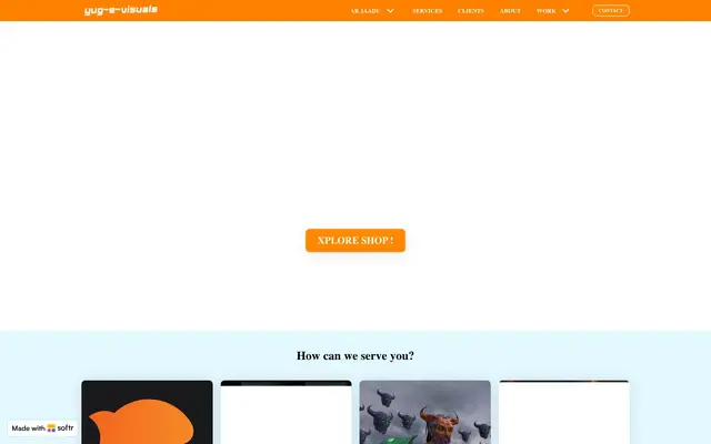 Yug-e-visuals- 3D Animation, Game Design, AR VR, Graphic design, App and web services website