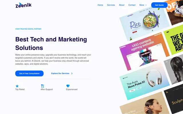 Zeenik website