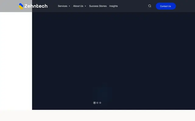 Zehntech Technologies Pvt. Ltd. website