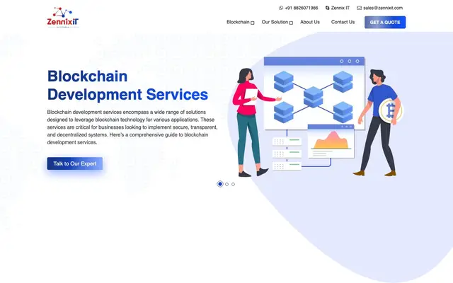 Zennix IT website