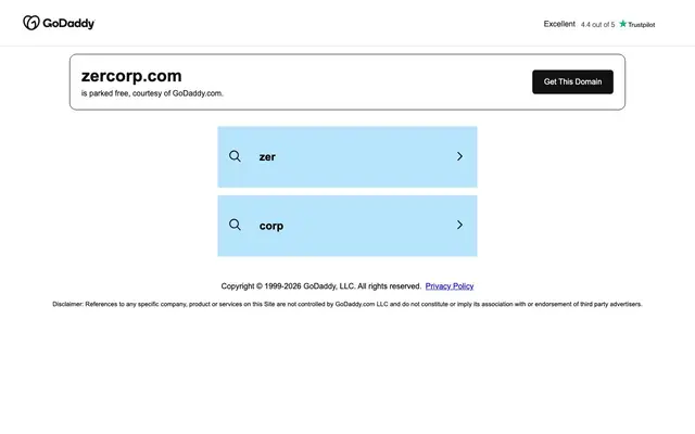 Zercorp website