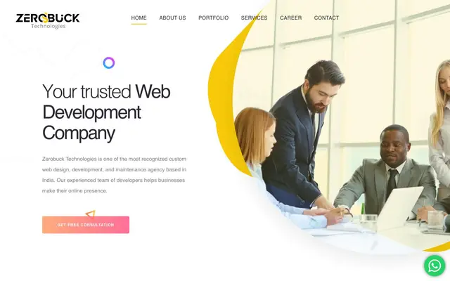 Zerobuck Technologies LLP website