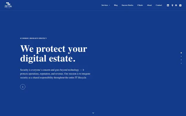 ZETTA SYSTEMS website