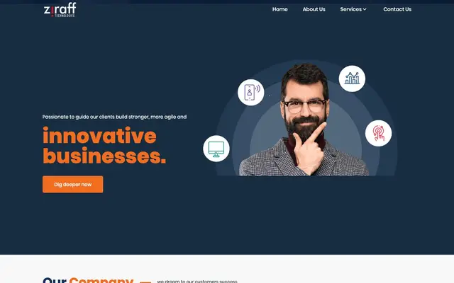 Ziraff Technologies Private Limited website