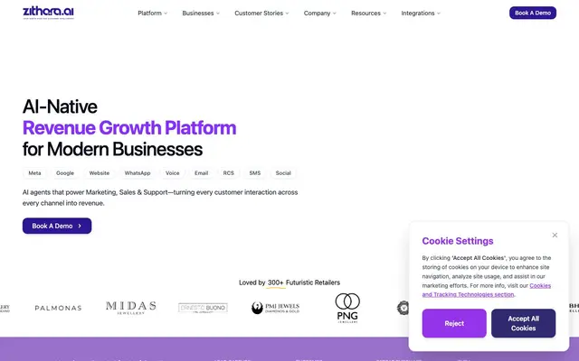 Zithara Technologies Private Limited website