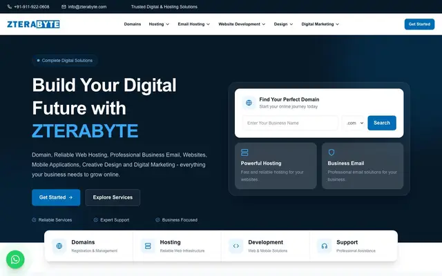 ZTERABYTE website